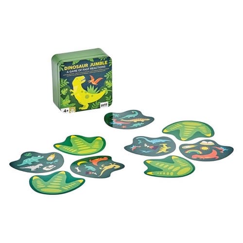 Jeu de cartes Petit Collage Dinosaures