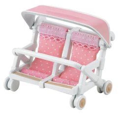 Sylvanian Families - Kočárek pro dvojčata