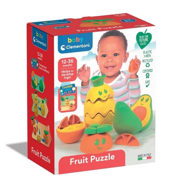 Dziecko układające owoce