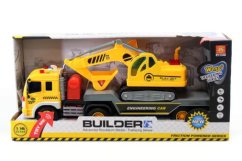 Tractor cu baterie pentru excavator