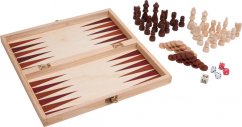 Pie pequeño Juegos tradicionales en caja de madera