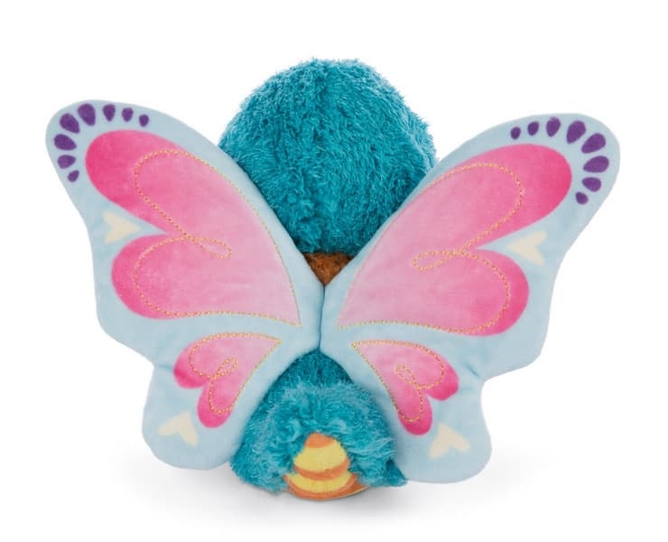 NICI plyšový motýľ 18 cm modrý