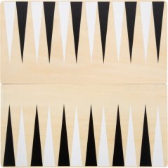 Șah, dame și backgammon cu picior mic, ediția Gold Edition