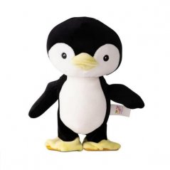 Zwierzę interaktywne - pingwin Skipper czarny