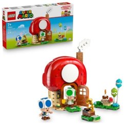 Lego Super Mario 72041 Toad a párty v jeho domku