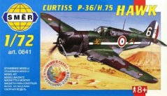 Model Curtiss P-36/H.75 Hawk 1:72