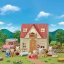 Sylvanian Families Basic ház vörös tetővel új