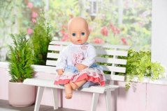 Ubranka dla niemowląt Annabell ze spódniczką, 43 cm