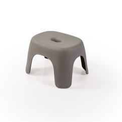 Taburet antiderapant, gri