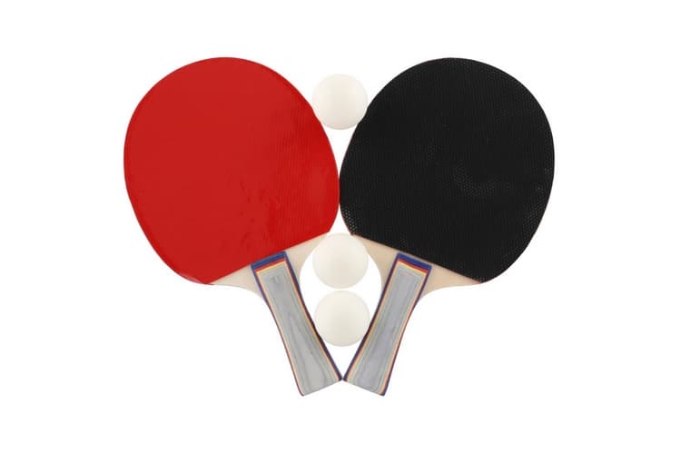 Zestaw do tenisa stołowego ping pong 2 sztuki rakietek + 3 piłeczki