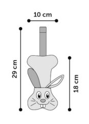 Flamingo Tura Hračka pro psy Králík 29cm