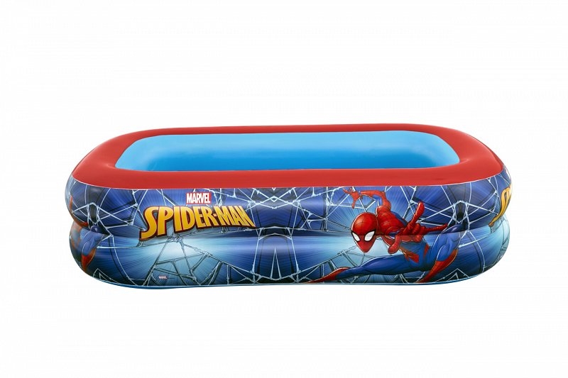 dupli Piscine rectangulaire gonflable Spiderman 200 x 146 x 48 cm