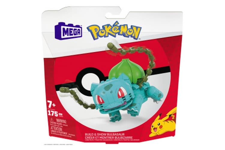 Mega Bloks Pokémon Construye y Construye Pokémon-Bulbasaur GVK863