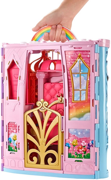 Château arc-en-ciel Barbie