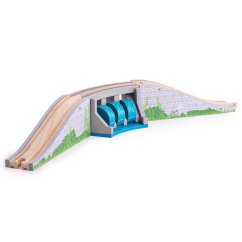 Pont ferroviaire Bigjigs avec cascade