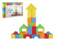Set de construcție din spumă 29pcs în cutie de plastic 24,5x16x4cm
