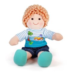 Bigjigs Toys Fabric Robin baba 30 cm