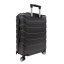 Bavy Cestovní kufr skořepinový 24" Ribs Dark grey