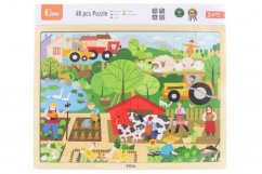 Fa puzzle 48 darab - farm