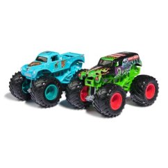 MONSTER JAM - sběratelský kovový model auta Monster Truck, set 2 modelů, assort, 1:64