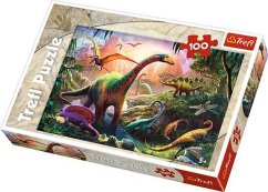 Trefl puzzle 100 - Dinoszauruszok
