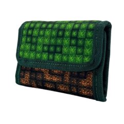 PIXIE CREW Portofel, verde, Mine&Craft 50 pixeli