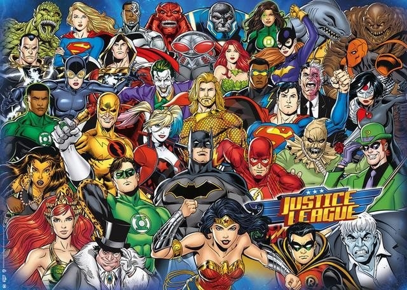 Challenge Puzzle: Marvel: Liga spravedlnosti 1000 dílků