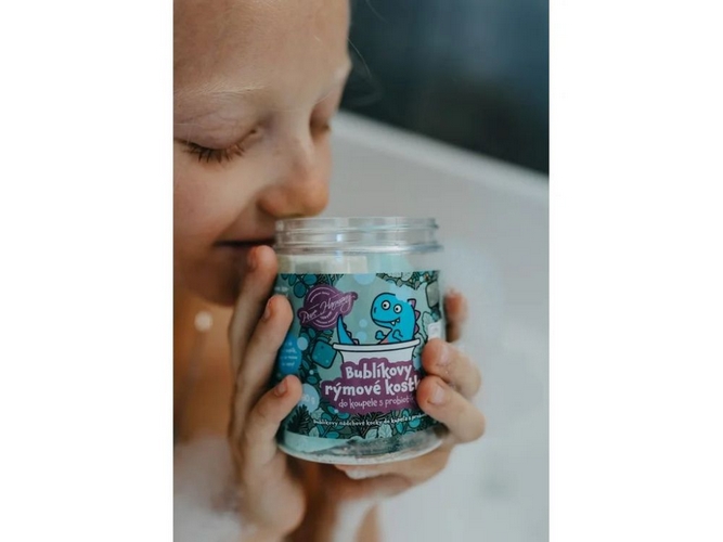 Pure Harmony sól do kąpieli – musujące kostki Bublík z probiotykami, 180 g