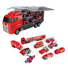 Bavytoy Valise camion rouge