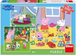 PEPPA PIG ON HOLIDAYS 3x55 Puzzle