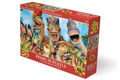 Puzzle 3D - Dinozauri care râd