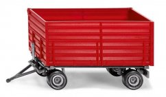 SIKU Farmer 2898 - Piros négykerekű pótkocsi, 1:32