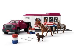 Schleich 42705 Mașină Lakeside cu remorcă