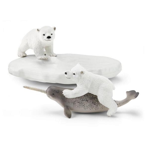 Schleich 42531 Ours polaires et toboggan