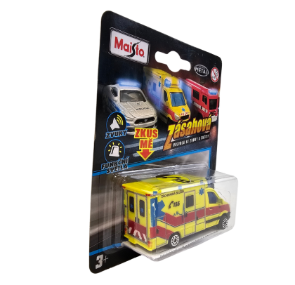 Maisto - CZ - Záchranná a servisní vozidla se světly a zvuky, Česká republika, Sanitka