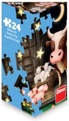 ÁLLATOK A GAZDASÁGON 24 háromszög puzzle