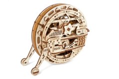 Ugears 3D dřevěné mechanické puzzle Jednokolka (monowheel)