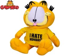 Garfield - "I hate Mondays" 24cm plyšový sedící