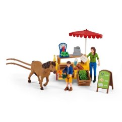 Schleich® 42528 Mobilný poľnohospodársky stánok