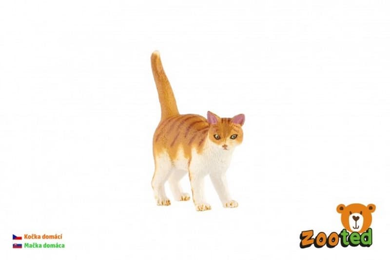 Macska háziállat zoot műanyag 6cm zacskóban