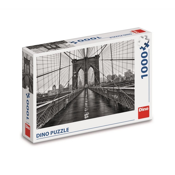 Dino Černobílý New York 1000 dílků puzzle