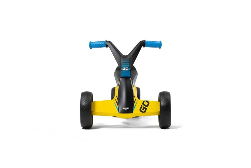 BERG GO SparX - Vélo à pédales et pédalo 2en1 jaune