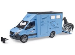 Bruder 2674 MB Sprinter Horse Transport avec figurine de cheval