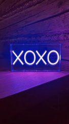 2Kids Toys LED NEON LIGHT lampička XOXO