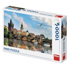 DINO Puzzle Puente de Carlos 1000 piezas