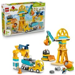 Lego Duplo 10476 Șantier de construcții și vehicule 3 în 1