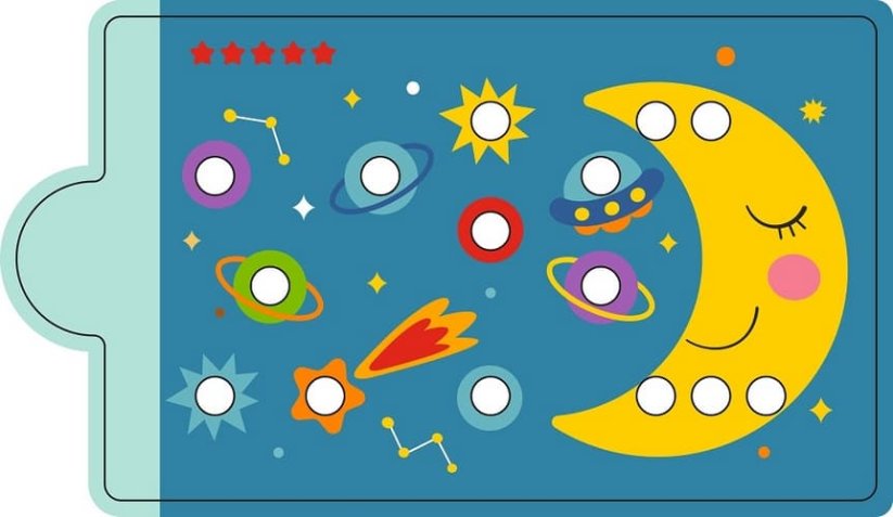 2Kids Toys Magnetická hra Třídění barev s dinosaurem