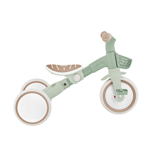 Tříkolka LEARNING TRIKE 3v1 PLUS ECOLOGIC, pistachio