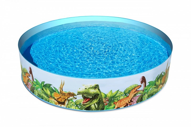 Bazén Bestway Dinosaur Fill'N Fun priemer 2,44 m, výška 46 cm