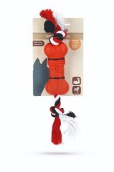 Beeztees Hračka Sumo Mini Fit červený 4,5X4,5X11cm